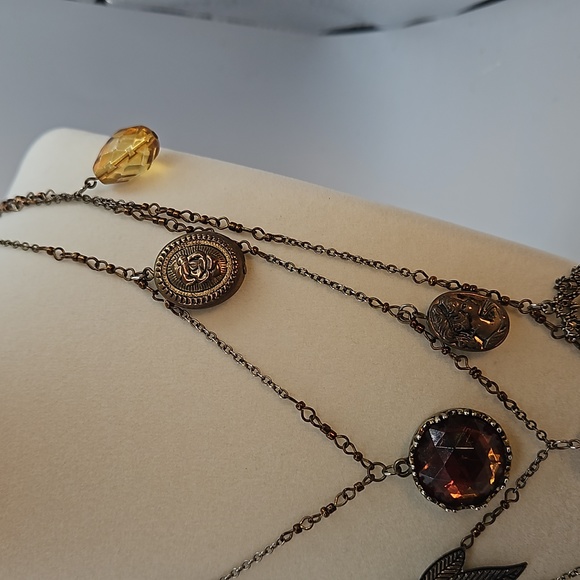 VJ Signed Biho Victorian Locket Necklace - Picture 6 of 6